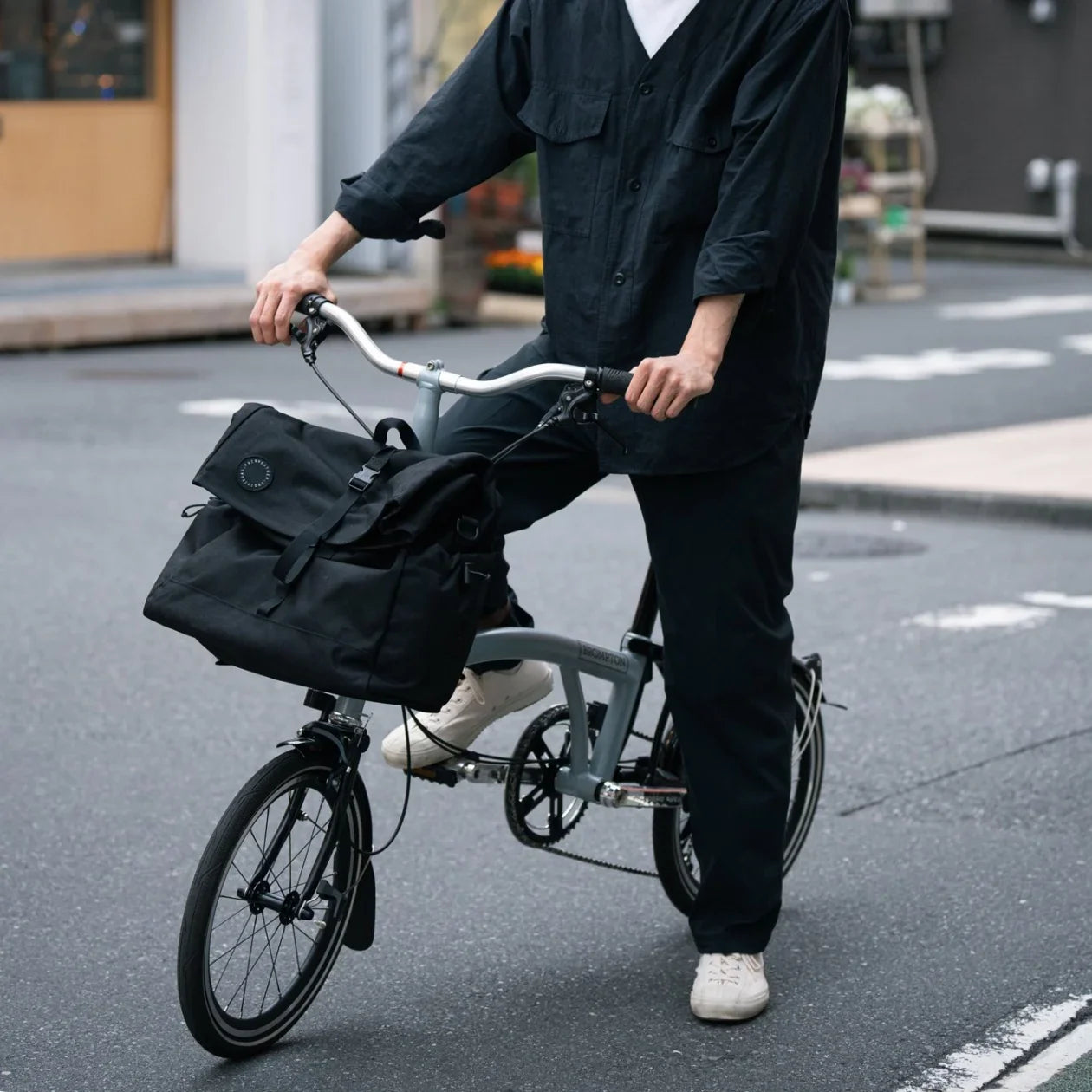 FAIRWEATHER brompton bag (waxed canvas) (フレームあり) フェア